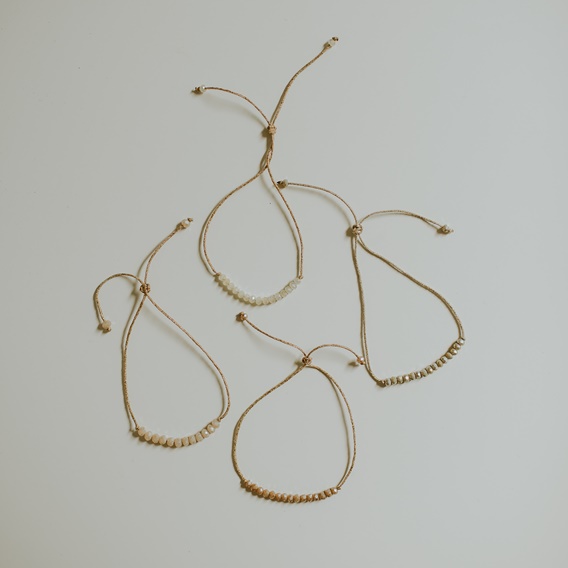 bransoletka na sznurku, minimalistyczna bransoletka